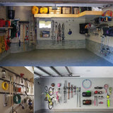 Wall Mounted Jumbo Storage Hooks – 80mm, 150mm & 192mm Heavy Duty Hooks for Garage, Shed, Bike, Ladders & Garden Tools