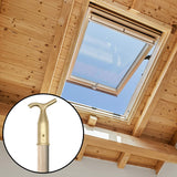 Window Pole Opener Hook Roof Loft Attic Skylight Velux Blind Opener Hook