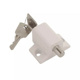 Window & Patio Lock – Electro Brass Plated, White, Silver – Secure Sliding Door & Window Catch