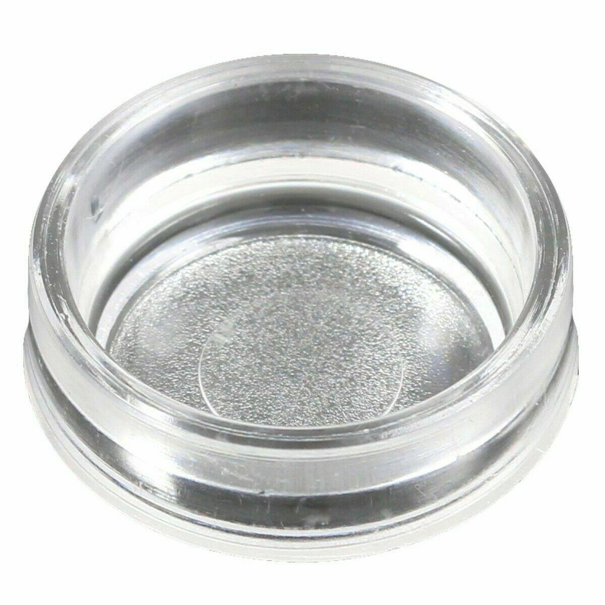 4 x Small CLEAR Castor Cups Carpet Floor Chair Sofa Furniture Protecto