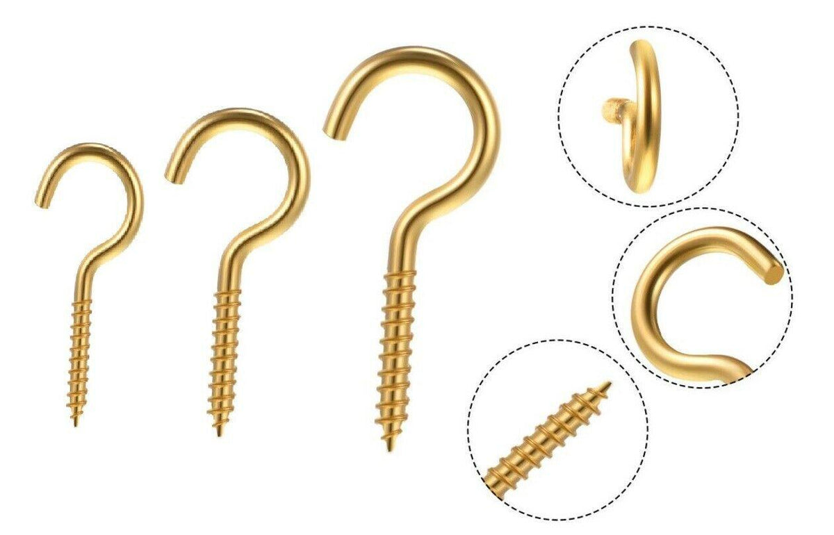 Ceiling Hooks Screw in Hooks Storage Garage Hook Wall Shovel Broom Too Sisi UK Ltd