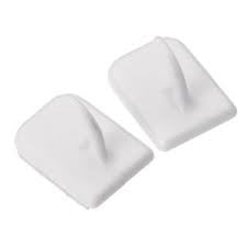 1/3/5/10 Pairs Double-Sided Adhesive Wall Hooks Hanger Strong