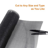 Black Polyester Pet Mesh 1.2m Net Cat Dog Scratch Clawing Resistant-Sold by meters - Sisi UK Ltd