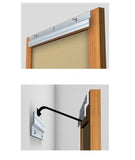 Heavy Duty Picture & Mirror Hanger Z Bar French Cleat 150mm Floating Hanging System - Sisi UK Ltd