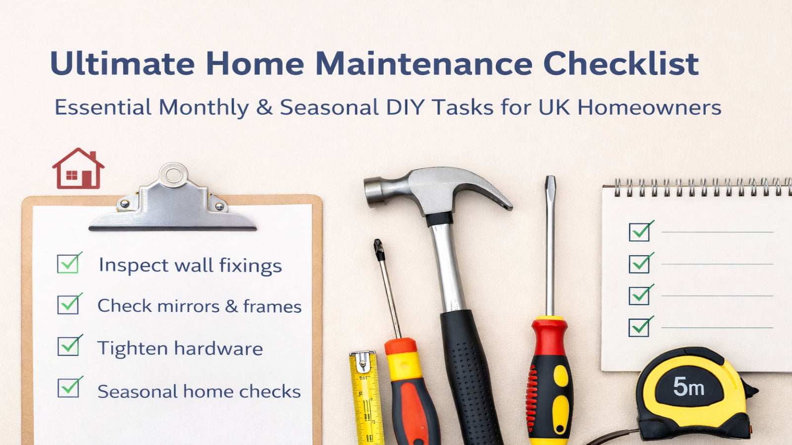 ultimate home maintenance checklist for UK homeowners DIY guide