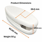 Vertical Blind Cord Weight White – Replacement Blind Cord Tension Weight for Vertical Window Blinds – Spare Parts & Accessories