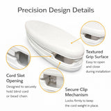 Vertical Blind Cord Weight White – Replacement Blind Cord Tension Weight for Vertical Window Blinds – Spare Parts & Accessories