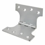Heavy Duty Parliament Door Hinge – Wide Opening Brass or Steel Projection Hinge for Interior and Exterior Doors (5" x 4" x 3" x 4mm)