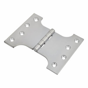 Heavy Duty Parliament Door Hinge – Wide Opening Brass or Steel Projection Hinge for Interior and Exterior Doors (5" x 4" x 3" x 4mm)