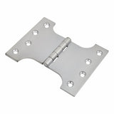 Heavy Duty Parliament Door Hinge – Wide Opening Brass or Steel Projection Hinge for Interior and Exterior Doors (5" x 4" x 3" x 4mm)