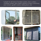 Fibreglass Fly Screen Mesh 1.2m Wide – Insect Netting for Windows – Black, White or Grey Mosquito & Bug Screen