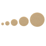 Felt Pads for Furniture – 16mm, 19mm, 25mm, 35mm, 50mm – Protect Floors & Prevent Scratches