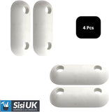 Soft Plastic Toilet Seat Buffer Pads – Noise Reduction and Surface Protection