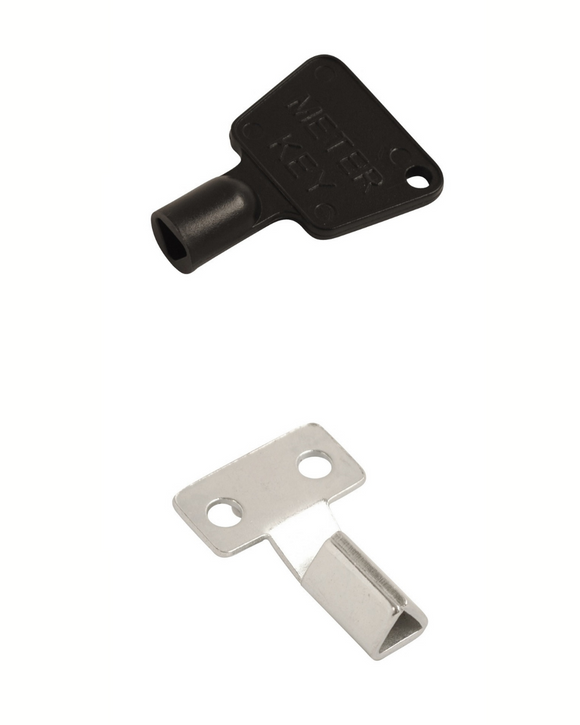 Universal Meter Box Key – Electric Gas Water Cabinet Access Tool for Utility Boxes
