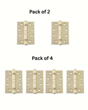 Steel Ball Bearing Hinges – 3" and 4" – Black, Satin, and Polished Chrome Finishes