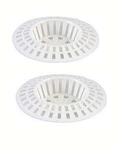 Plastic Shower Strainer – Universal Drain Hair Catcher and Waste Filter Cover