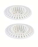 Plastic Shower Strainer – Universal Drain Hair Catcher and Waste Filter Cover
