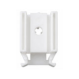 35mm Roman Blind Brackets White Pack of 2, 4 or 8 – Heavy Duty Spring Fixing Clips for 35mm Headrail – Top & Face Fix