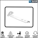 Vertical Blind Face Fix Bracket White – 70mm 92mm 100mm Heavy Duty Headrail Face Fitting Brackets for Slimline Vertical Blind Tracks