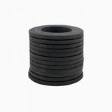 Shower Hose Washers 1/2 Inch – Black Rubber Gaskets for Shower Head & Hose Fittings – Tap Connector Seals
