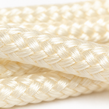 3mm Braided Rope Cord Cream – Strong Flexible Utility DIY Craft Rope for Macrame, Bundling, Garden & General Purpose Use