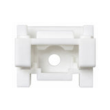 35mm Roman Blind Brackets White Pack of 2, 4 or 8 – Heavy Duty Spring Fixing Clips for 35mm Headrail – Top & Face Fix