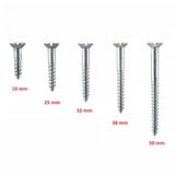 Mirror Screw tops round & 13mm Flat