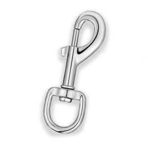 Hipster Key Ring – Nickel-Plated 50mm Heavy-Duty Metal O-Ring for Keys, Tags & Accessories