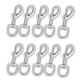 Hipster Key Ring – Nickel-Plated 50mm Heavy-Duty Metal O-Ring for Keys, Tags & Accessories