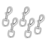 Hipster Key Ring – Nickel-Plated 50mm Heavy-Duty Metal O-Ring for Keys, Tags & Accessories