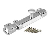 Polished Chrome Door Bolts – 4", 6", 8" Surface Mounted Sliding Door Lock – Durable Tower Bolts for Bedrooms, Bathrooms, Cupboards & Storage