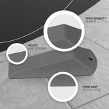 Heavy Duty Rubber Door Wedge – Non-Slip Door Jammer Stopper for Home, Office & Workshop