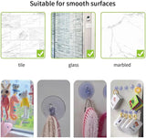 Clear Suction Sucker Window Hooks – 25mm & 40mm Plastic Suction Cup Hooks for Glass, Windows & Smooth Surfaces