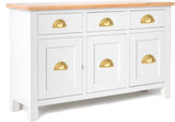 Polished Brass / Chrome 85mm Door Cabinet Cup Shell for Pull Handle Kitchen Cupboard Bin Cup Handles Cup Pulls Drawer Handles Shell Cup Pull Handles for Cabinets Pack of 2.