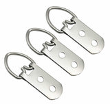 2 Hole Heavy Duty Picture Hanger Chrome/Brass