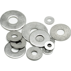 Repair Washers – Bright Zinc Plated (BZP) Heavy Duty Flat Washers for Bolts & Screws – Multiple Sizes Available