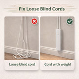 Vertical Blind Cord Weight White – Replacement Blind Cord Tension Weight for Vertical Blinds – Blind Spare Parts & Accessories