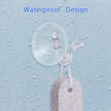 Clear Suction Sucker Window Hooks – 25mm & 40mm Plastic Suction Cup Hooks for Glass, Windows & Smooth Surfaces