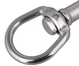Hipster Key Ring – Nickel-Plated 50mm Heavy-Duty Metal O-Ring for Keys, Tags & Accessories