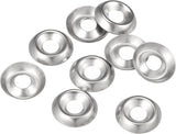 Screw Cup Washers – No. 6, 8 & 10 | EB (Electro Brass) & NP (Nickel Plated) Countersunk Decorative Washers for Wood, Furniture & Joinery