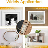 3 Hole Heavy Duty Picture Hanger Chrome/ Brass Plated