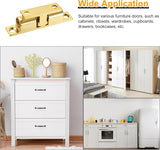 Double Ball Catch Chrome / Brass Cabinet Cupboard Door Roller Latch