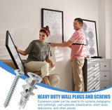 Self-Drill Plasterboard Fixings with Screws – Speed Anchors for Cavity Walls