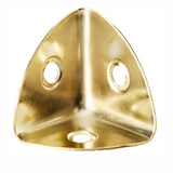28mm Case Corners – Nickel Plated (NP) & Electro Brass (EB) – Pack of 4 Decorative Metal Trunk, Box & Furniture Protectors