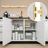Double Ball Catch Chrome / Brass Cabinet Cupboard Door Roller Latch