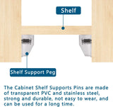 Shelf Support Pegs & Studs – Cabinet Furniture Pins for Shelving