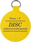 Self-Adhesive Plate Hanger Disc – Invisible Stick-On Hook for Picture & Wall Hanging – 5 Sizes Available