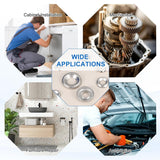 Screw Cup Washers – No. 6, 8 & 10 | EB (Electro Brass) & NP (Nickel Plated) Countersunk Decorative Washers for Wood, Furniture & Joinery