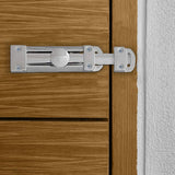 Polished Chrome Door Bolts – 4", 6", 8" Surface Mounted Sliding Door Lock – Durable Tower Bolts for Bedrooms, Bathrooms, Cupboards & Storage