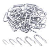 Galvanised Staples U Nails 20mm 30mm 40mm 50mm – Fencing, Netting & Chicken Wire Fixing Staples for Timber Posts